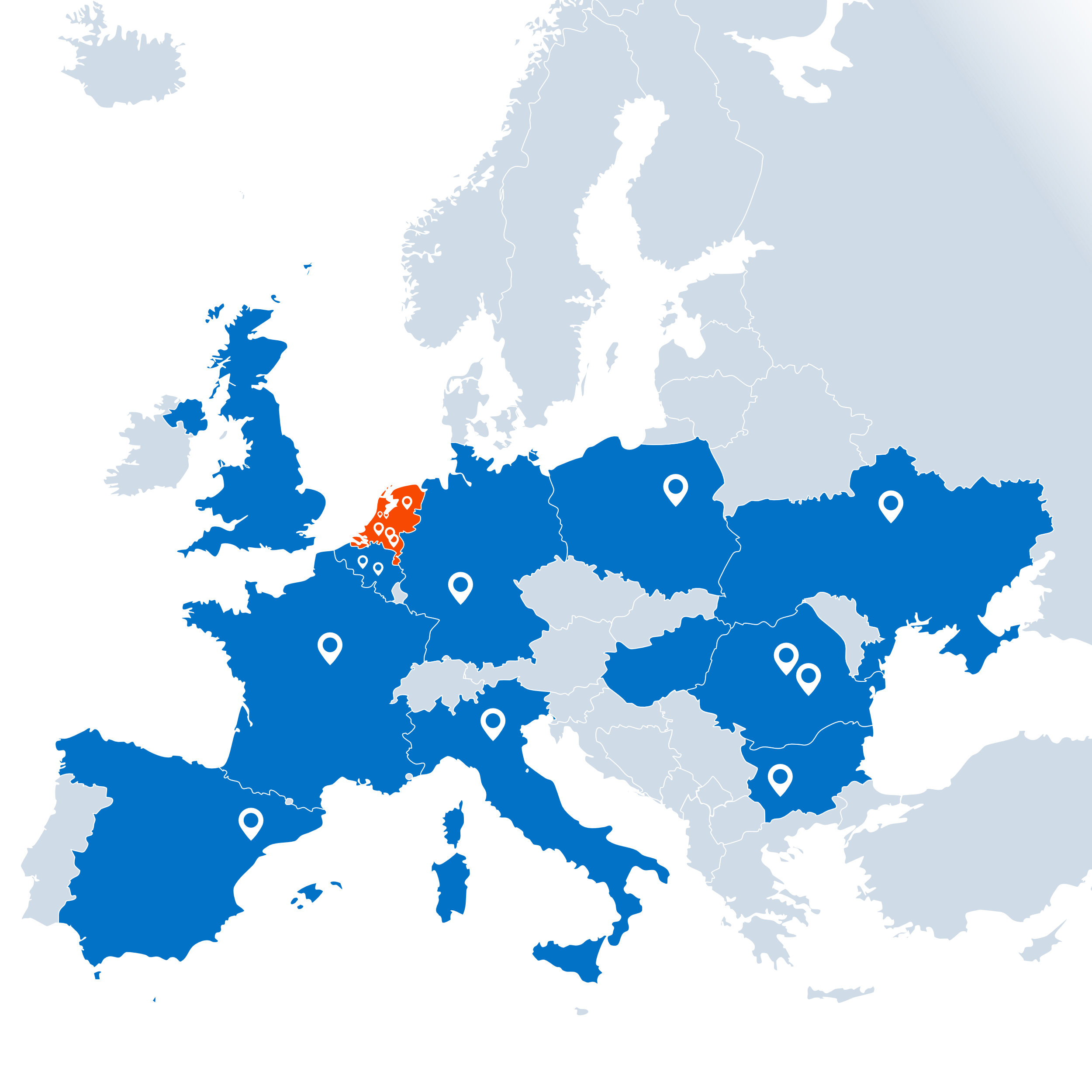 Europees logistiek netwerk